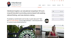Desktop Screenshot of intentionalinsights.org